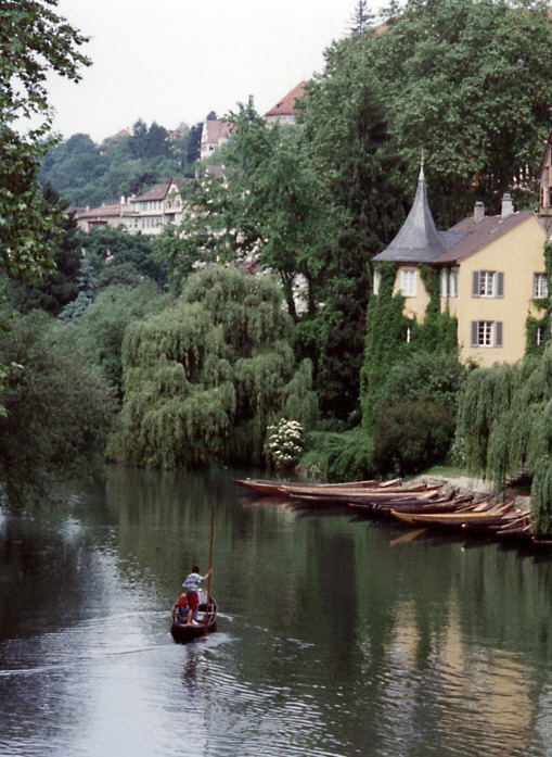 Am Neckar in Tübingen 1994