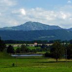 "Am Niedersonthofener See mit Blick auf den Grünten"