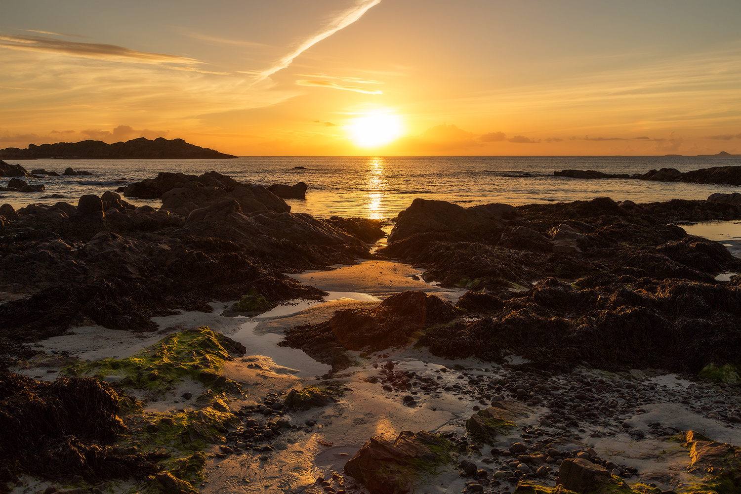 Am nördlichen Strand von der Insel Iona