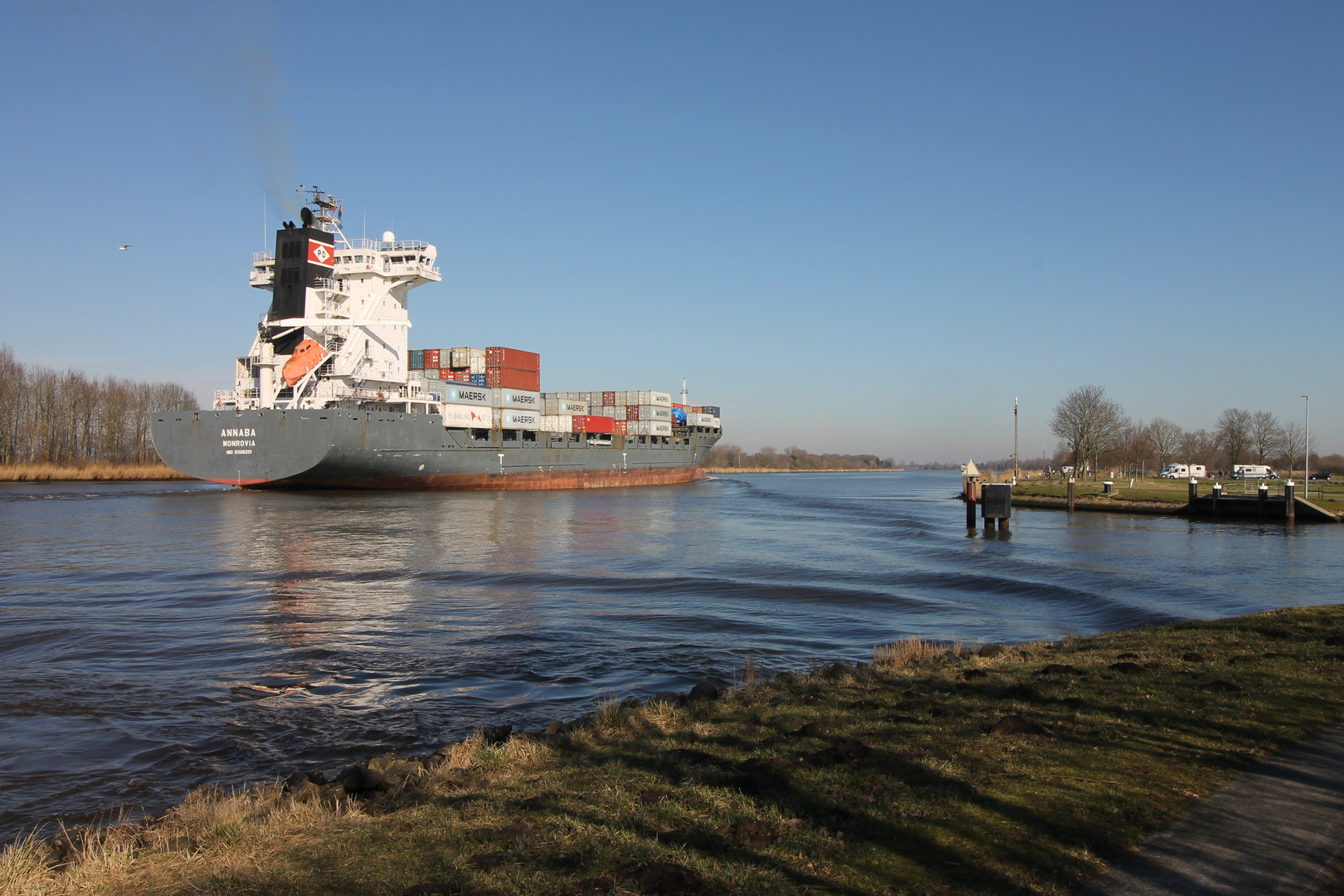 Am Nord-Ostsee-Kanal bei Breiholz