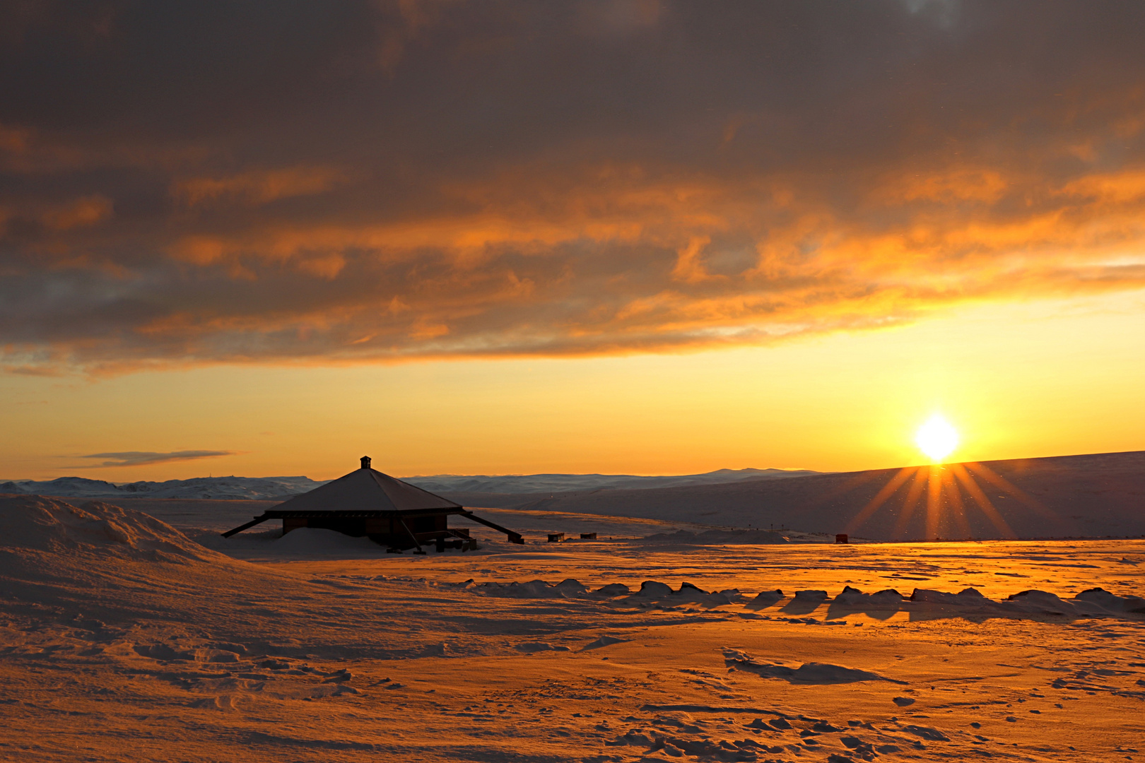 Am Nordkap ...