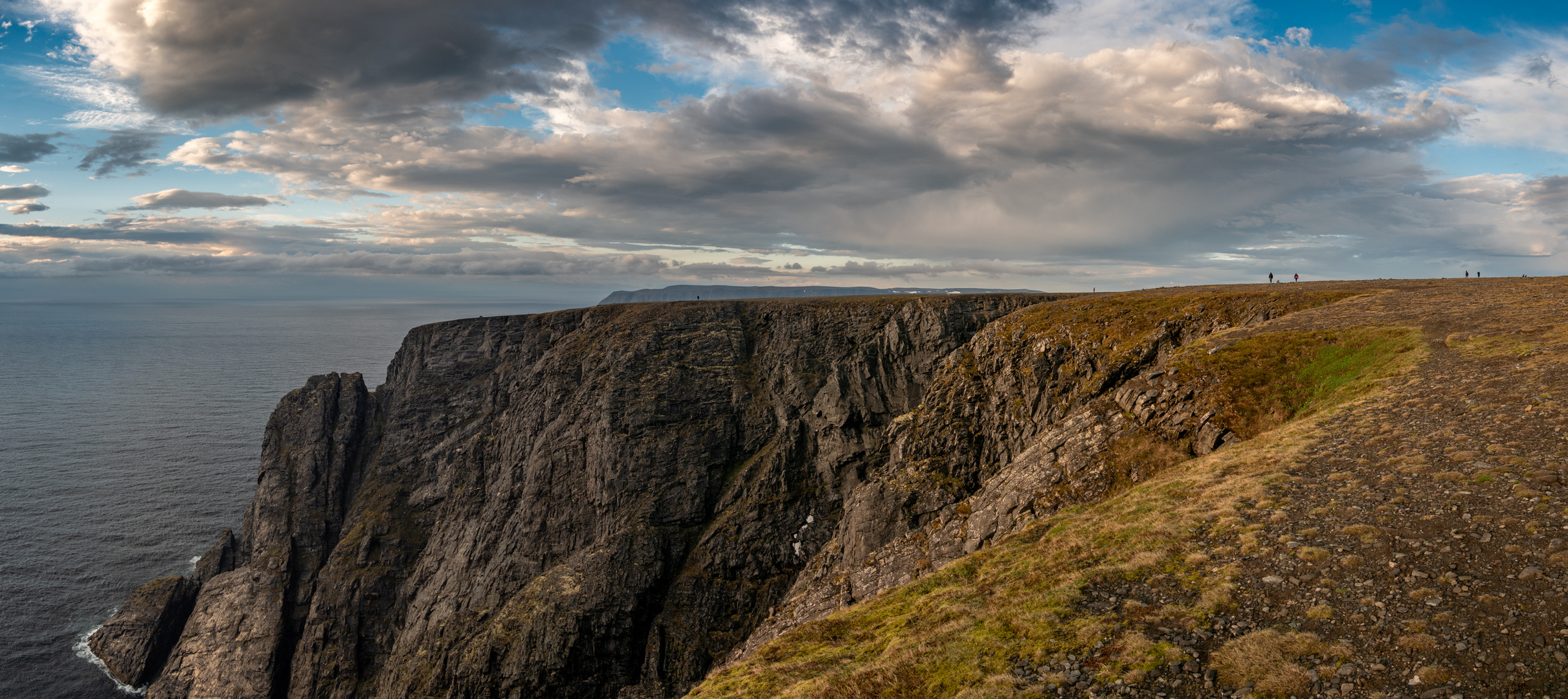 Am Nordkap nach Mitternacht