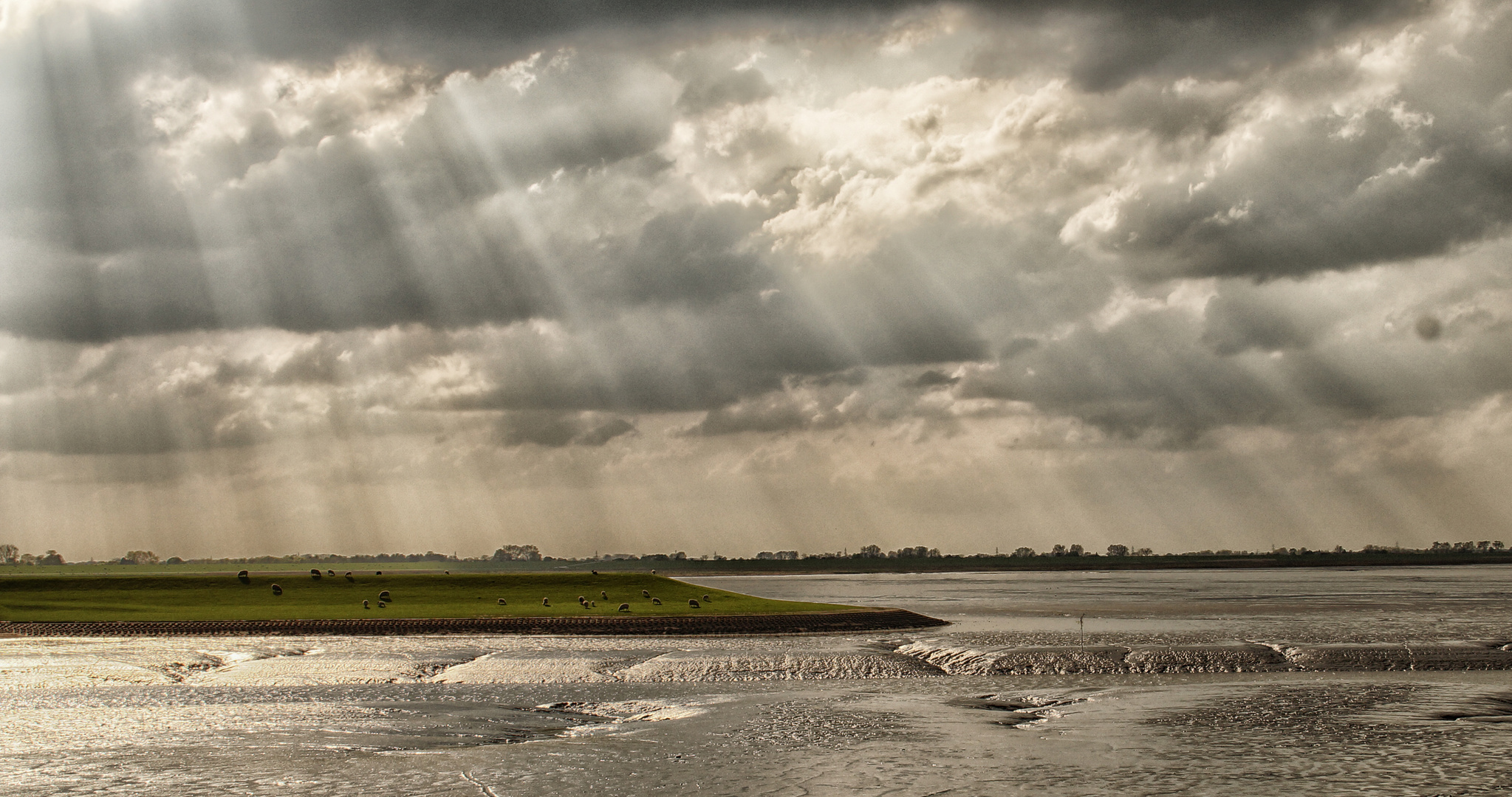 Am Nordseestrand in Dangast