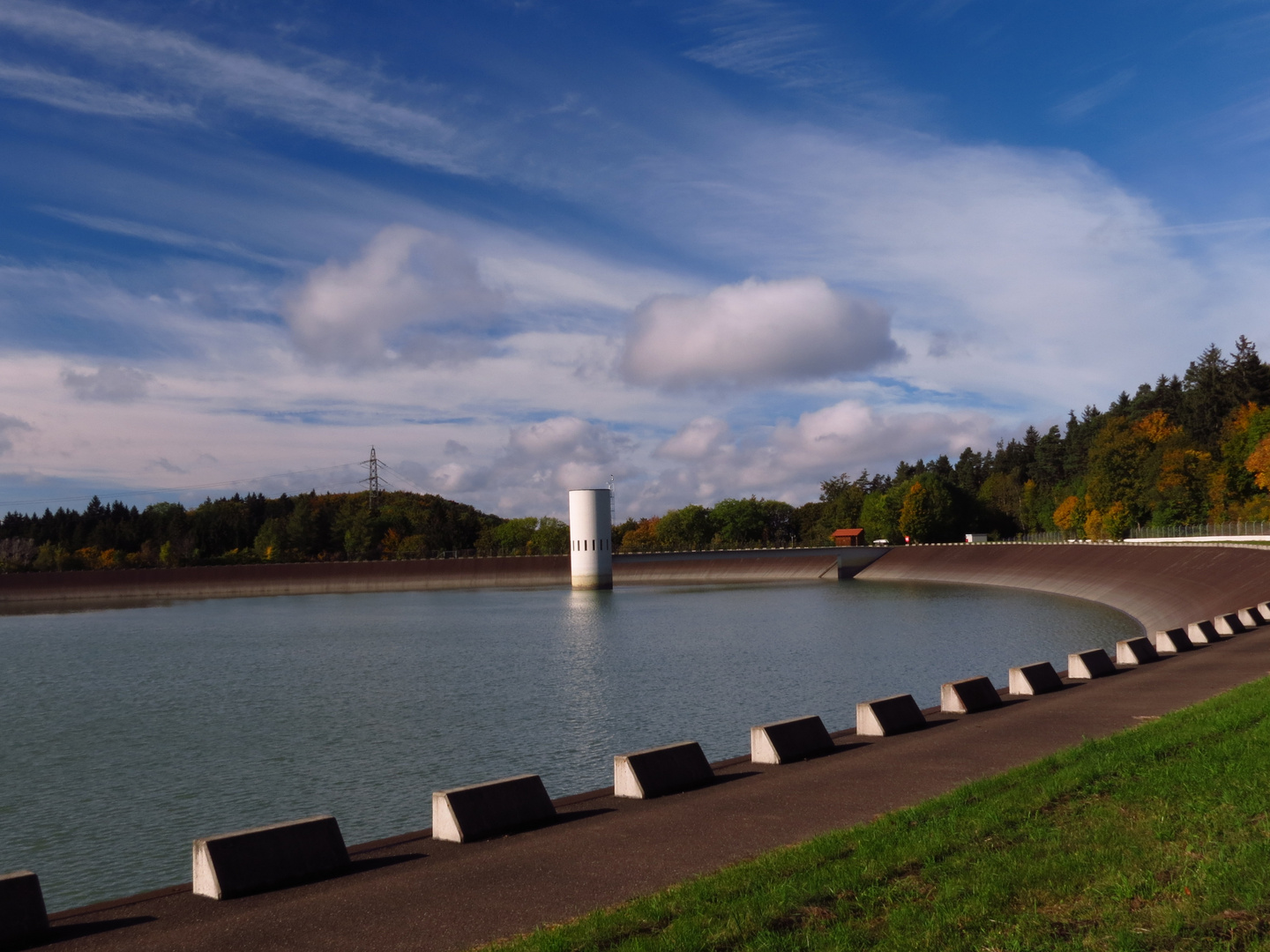 am oberen Stausee Glems Foto & Bild landschaft, bach, fluss & see