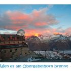 Am Obergabelhorn brennt es