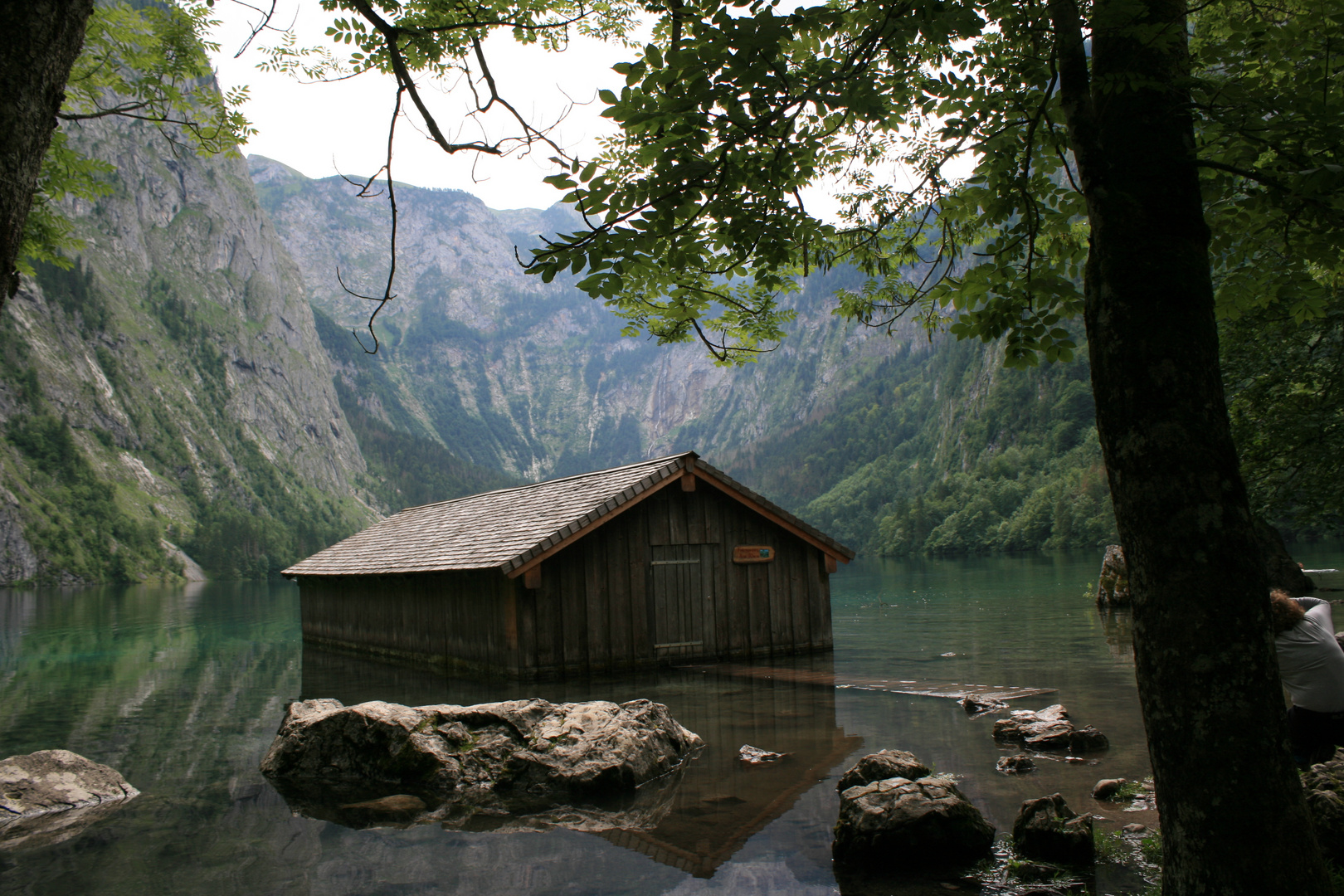 Am Obersee ( bei Berchtesgaden, hinter dem Königssee)