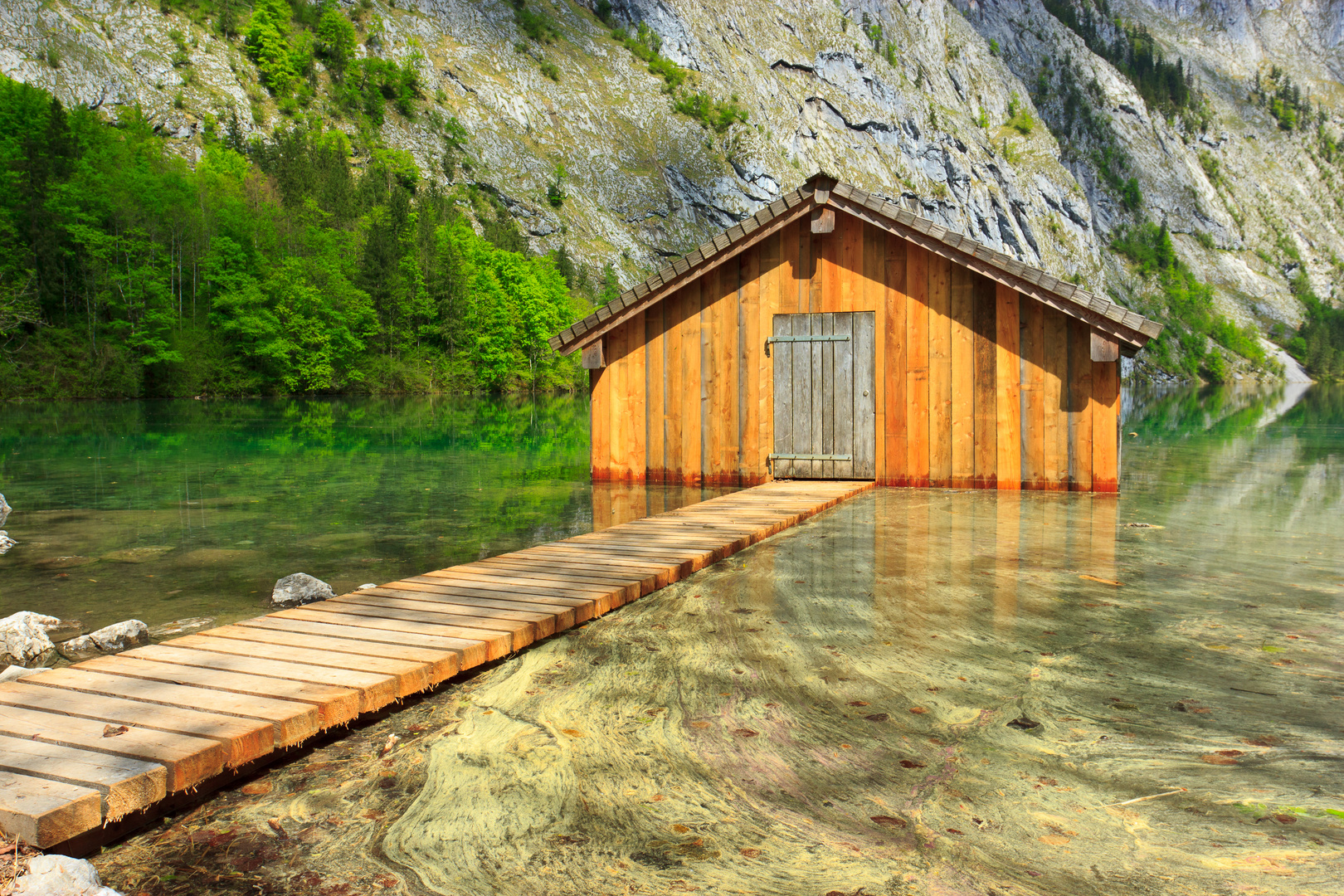 Am Obersee in Bayern ;-)