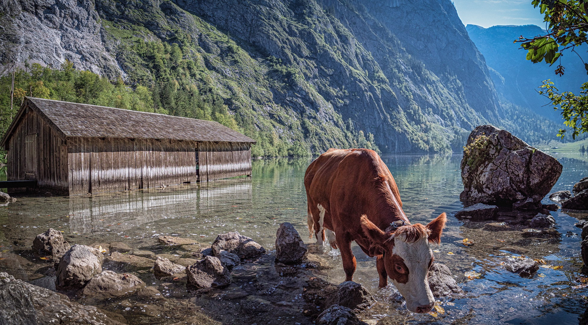 Am Obersee wird man persönlich empfangen 