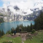 Am Oeschinensee bei Kandersteg