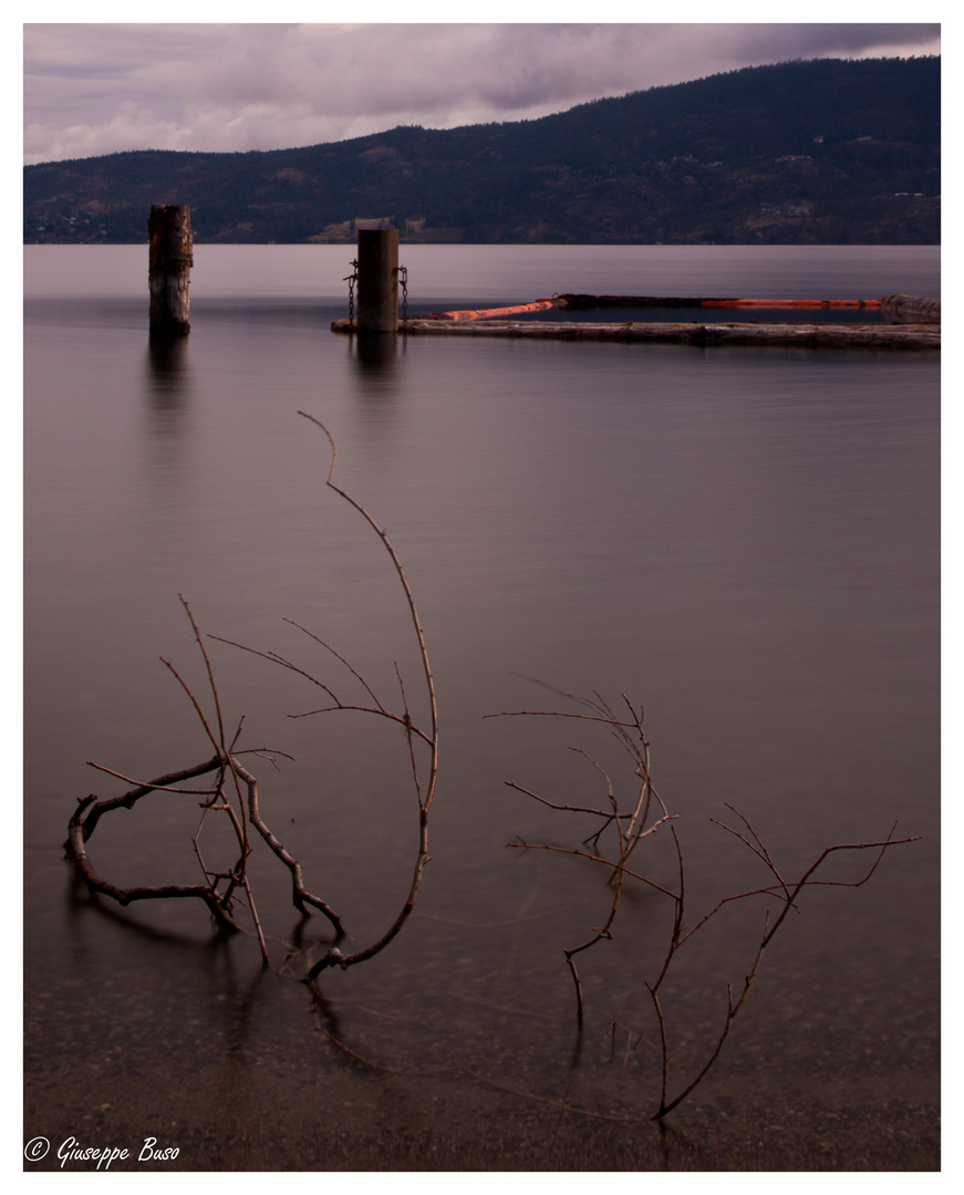 Am Okanagan Lake bei Kelowna, British Columbia, Canada