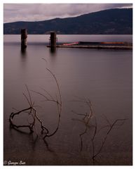 Am Okanagan Lake bei Kelowna, British Columbia, Canada