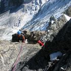 am Ostgrat des Mont Blanc de Cheilon