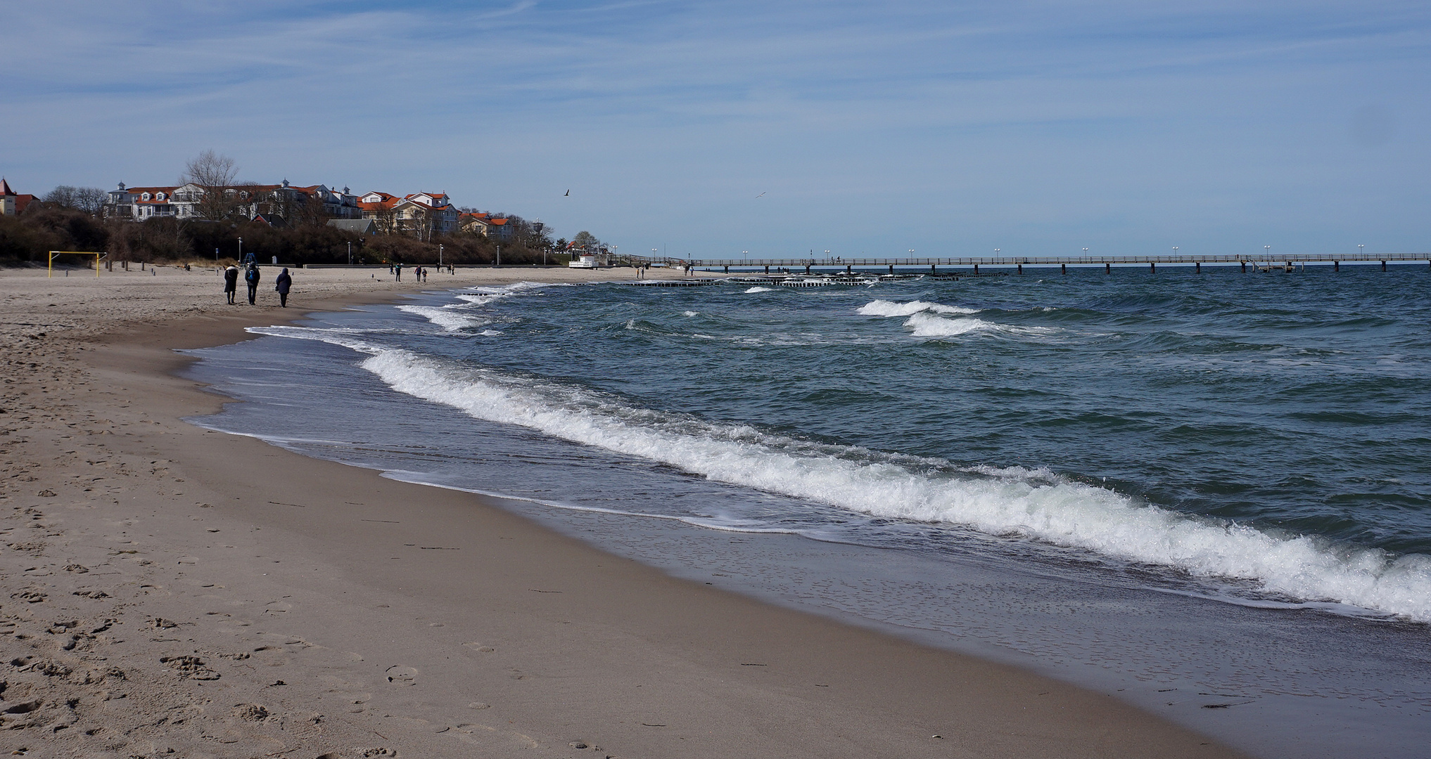 Am  Oststrand von Kühlungsborn 