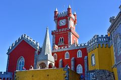 Am Palacio Nacional da Pena in Sintra