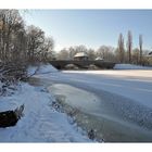 am Palmengartenwehr - Leipzig (Winterimpressionen Bild 2)