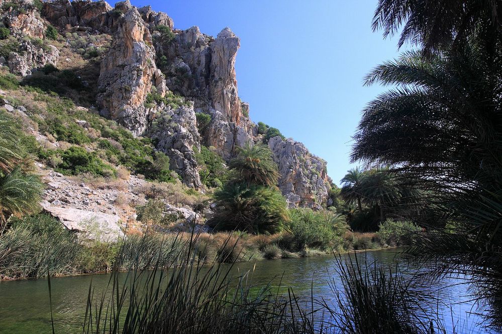 Am Palmenstrand von Preveli