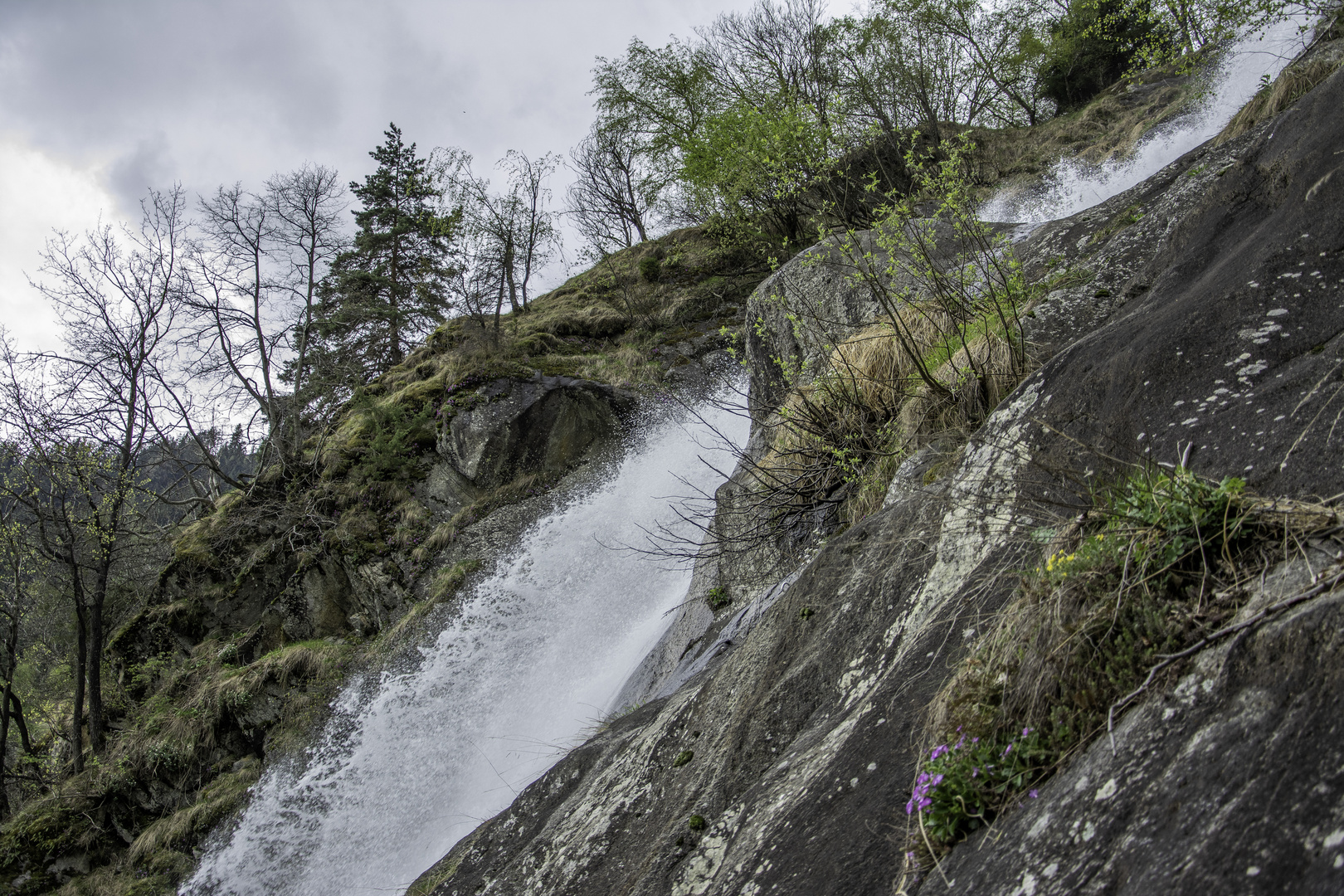 Am Partschinser Wasserfall