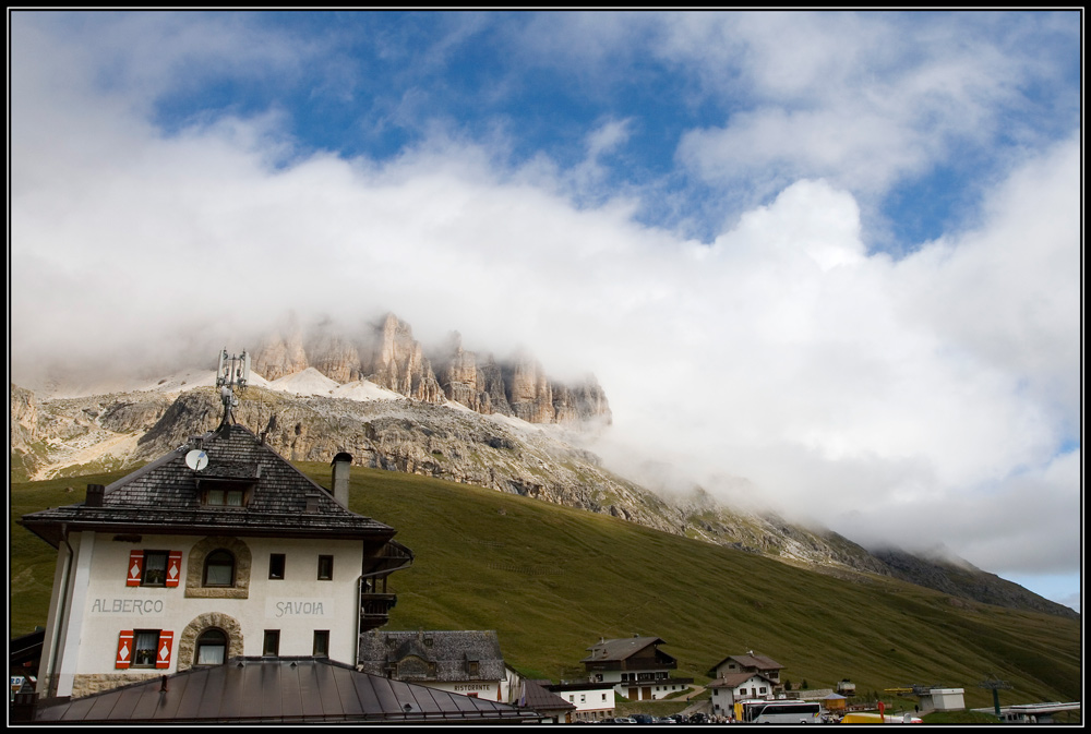 Am Passo Pordoi