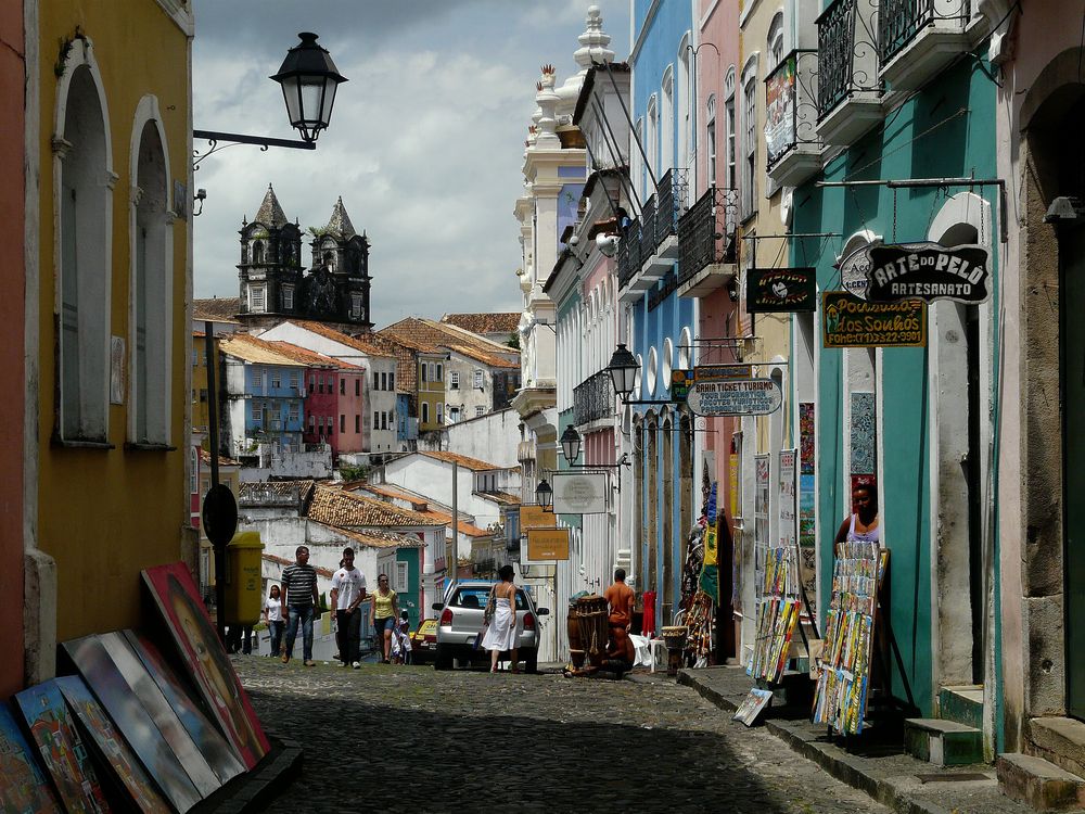 Am Pelourinho.