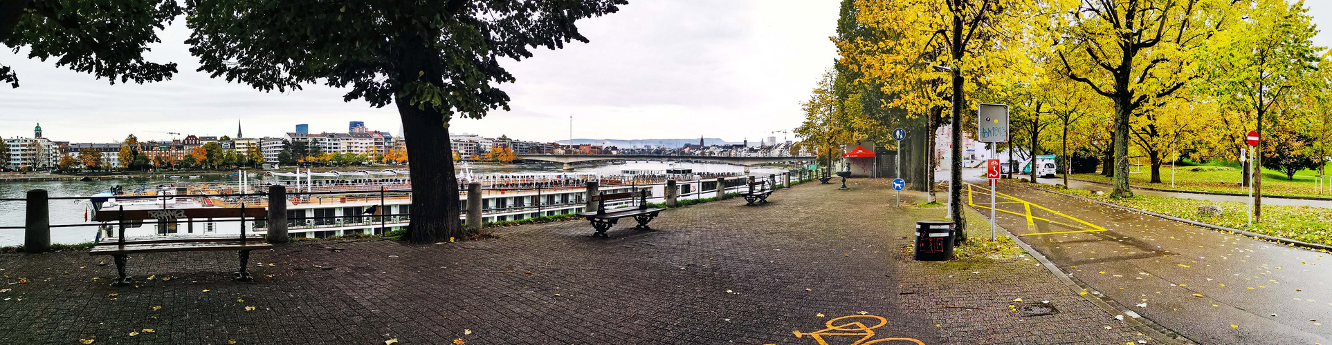 am Personenhafen Basel