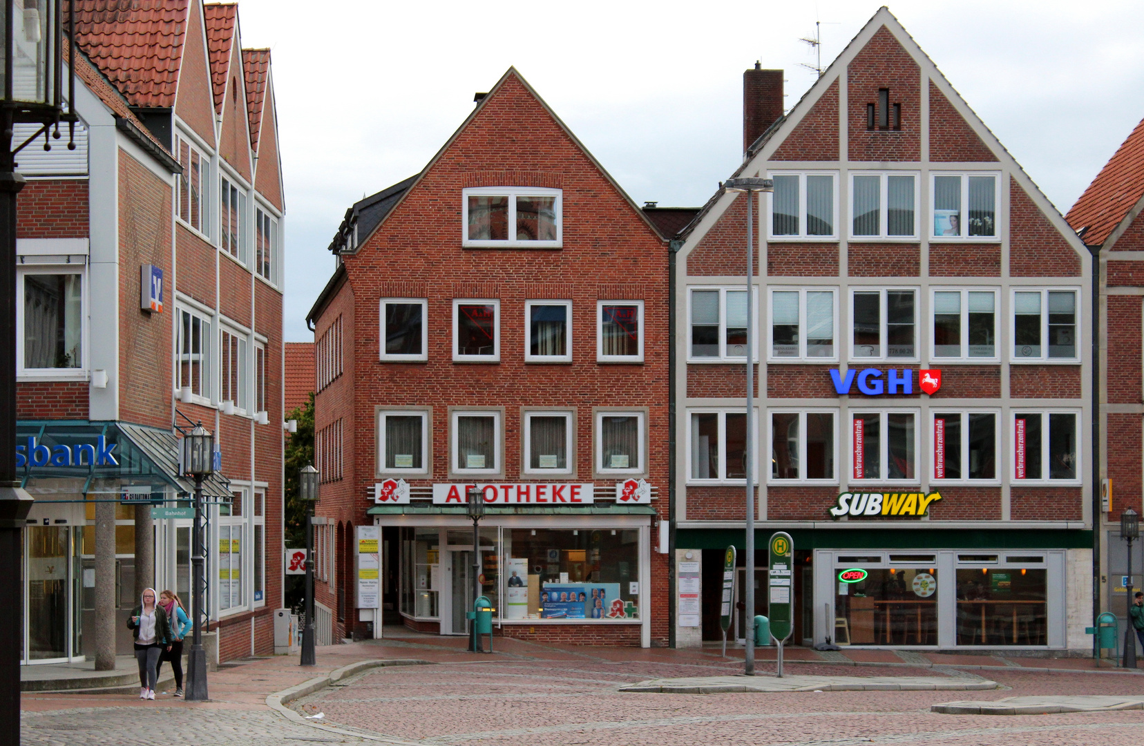 am Pferdemarkt in Stade ....