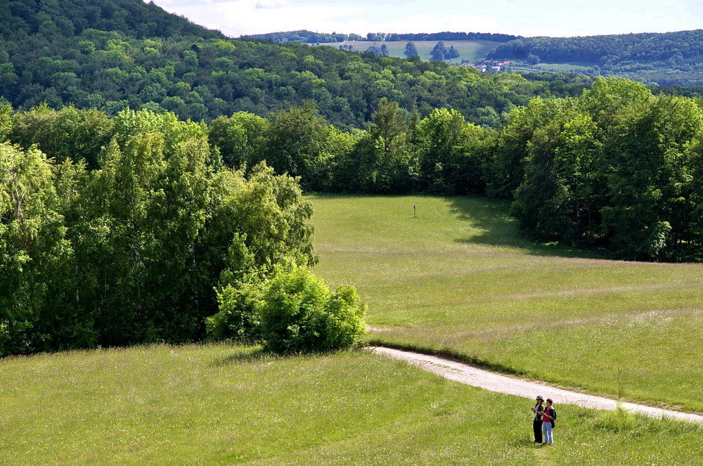 Am Pfingstsonntag auf der Schwäbischen Alb