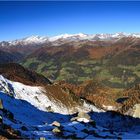 am Pfunderer Höhenweg - Herbstschnee