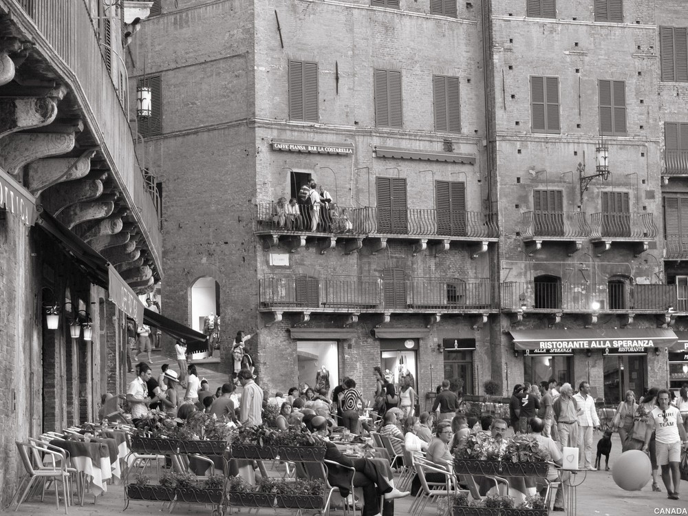 Am Piazza del Campo