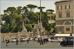 Am Piazza del Popolo