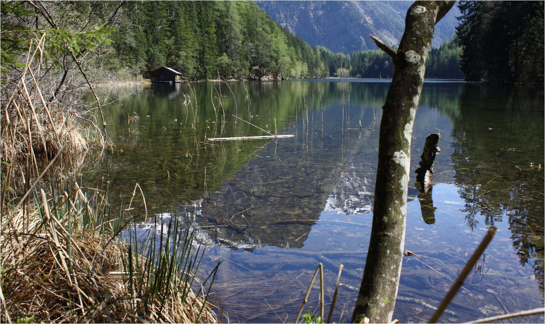 am piburger see....