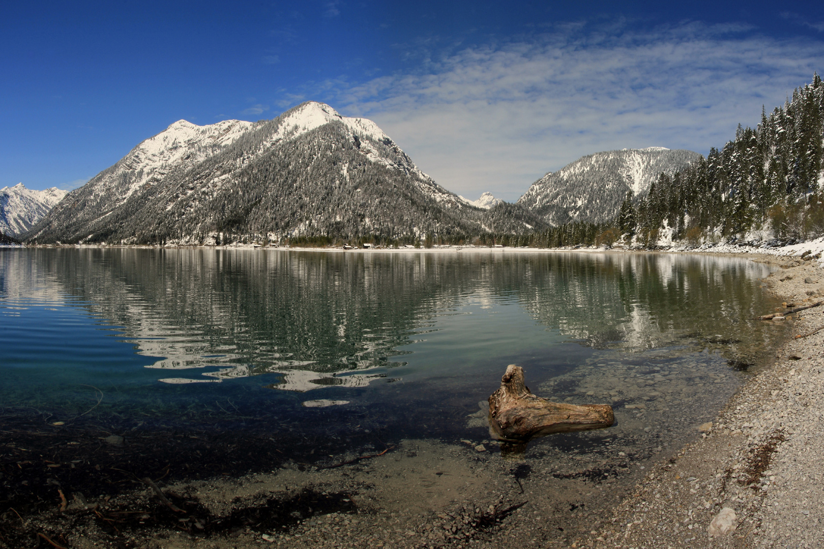 Am Plansee entlang!