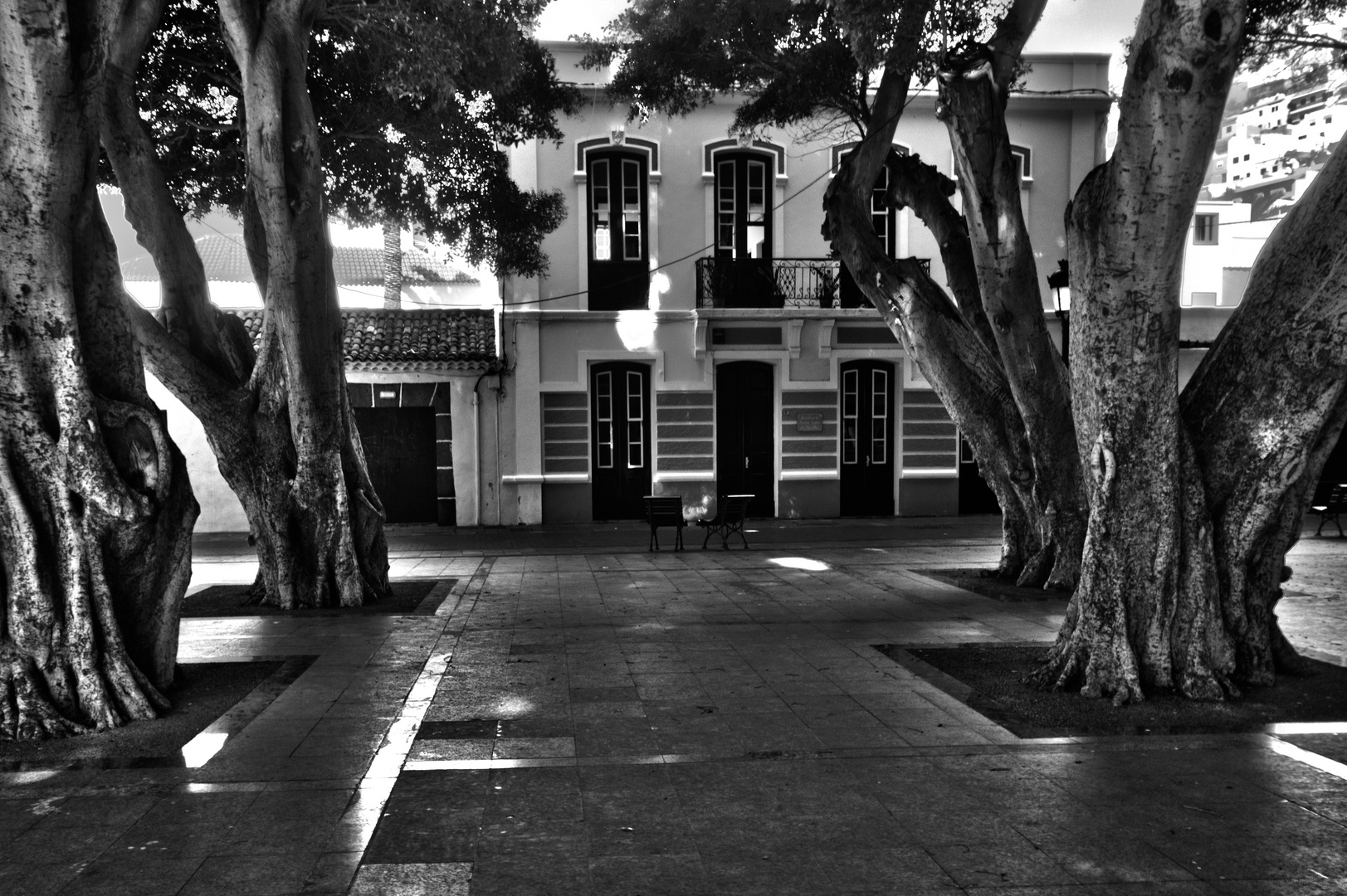 Am Plaza de la Constitución, San Sebastián de La Gomera