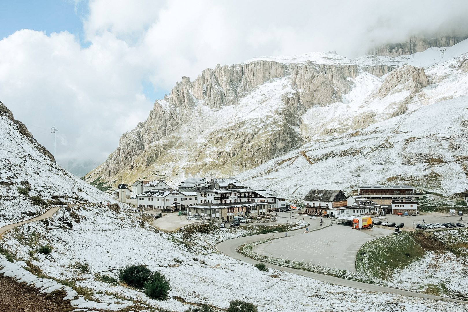Am Pordoipass Südtirol 2015