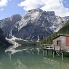 Am Pragser Wildsee - Ruhe vor den Dreharbeiten zur Bergpolizei mit Terence Hill