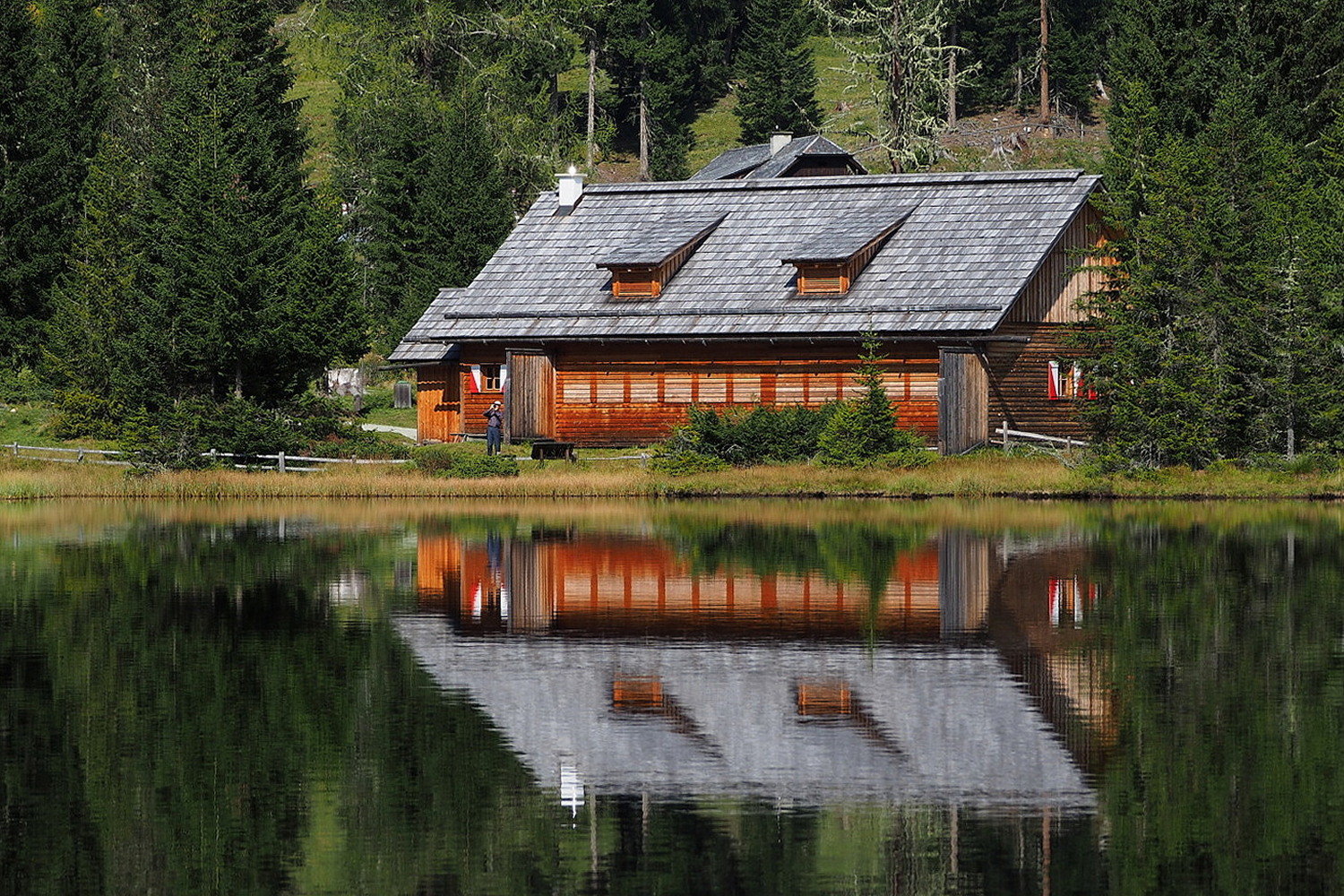 am Prebersee im Lungau