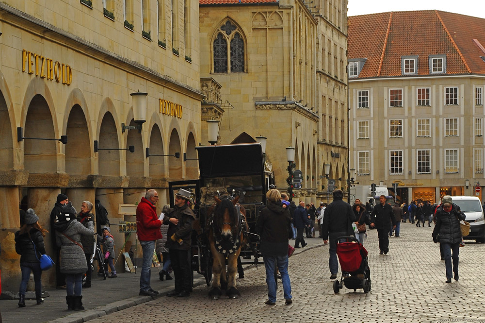 Am Prinzipalmarkt in Münster (Westf.)