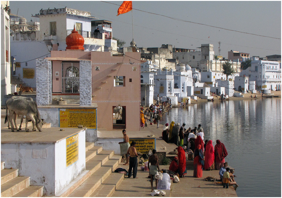 Am Pushkar-See