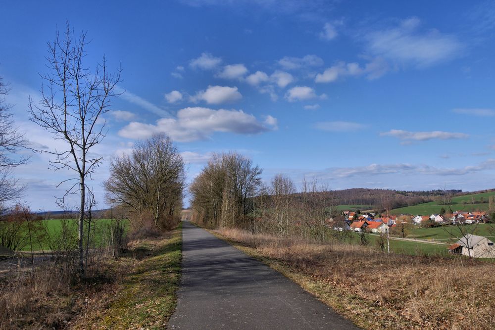 am Radweg...