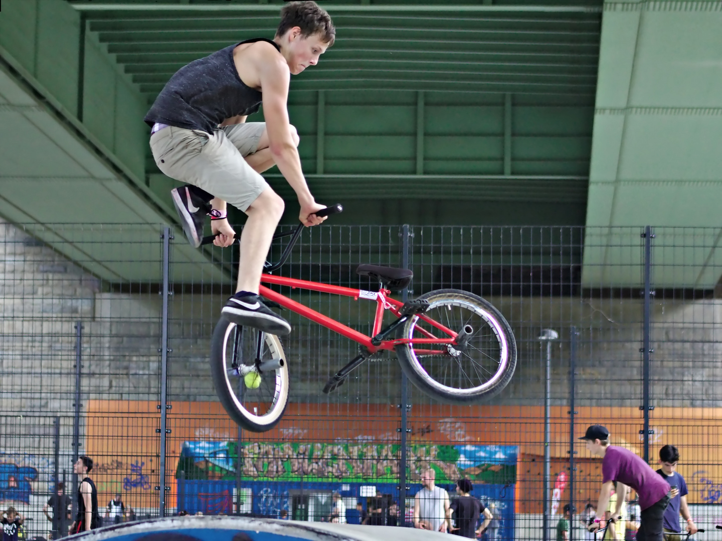 Am Rande der BMX Cologne