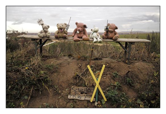 Am Rande der Braunkohle...Lützerath im Oktober 2021.