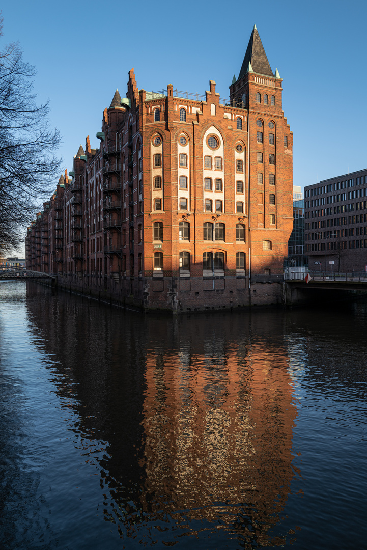 Am Rande der Speicherstadt