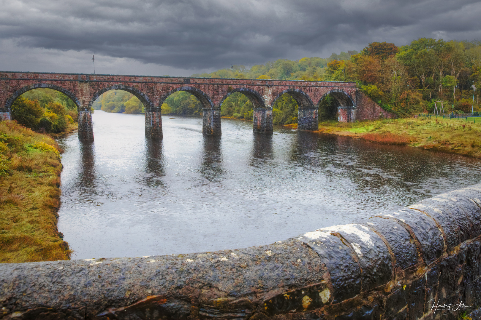 Am Rande der tour quer durch Irland. Bei strömendem Regen für Wert empfunden