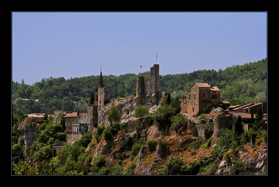 Am Rande des Ardeche-Tales