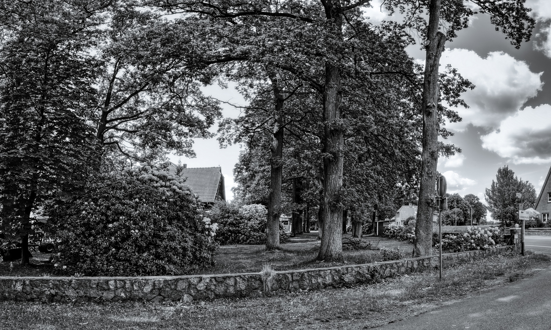 Am Rande des Bauernhofes