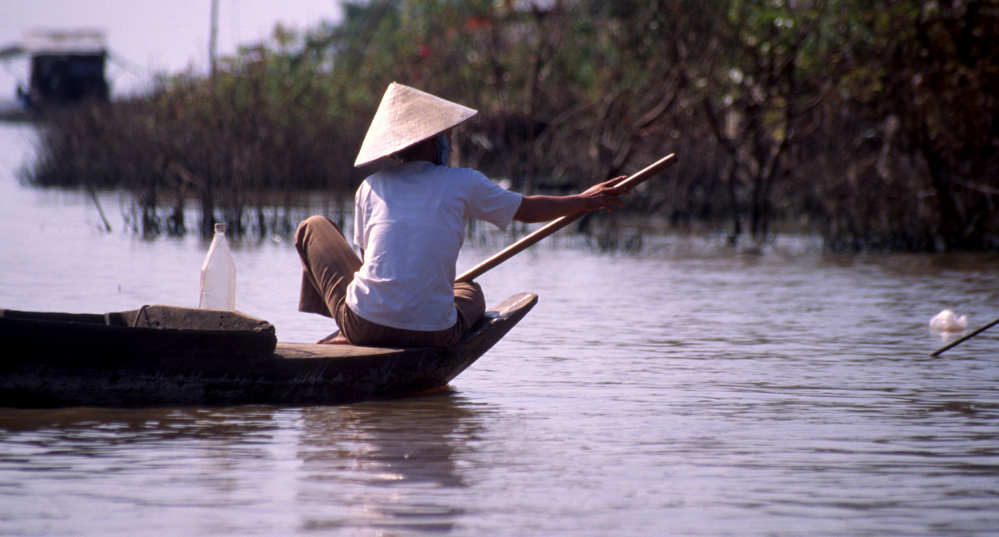 Am Rande des riesigen Tonle Sap Sees