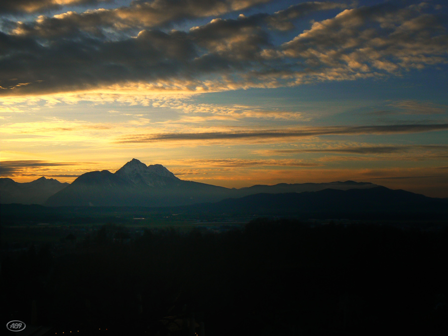 Am Rande vom Tag und Berg...