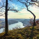 Am Rastplatz ,,Schöne Aussicht''.