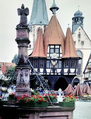 Am Rathaus in Michelstadt