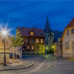 Am Rathaus von Ballenstedt