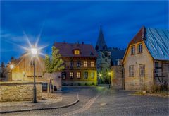 Am Rathaus von Ballenstedt